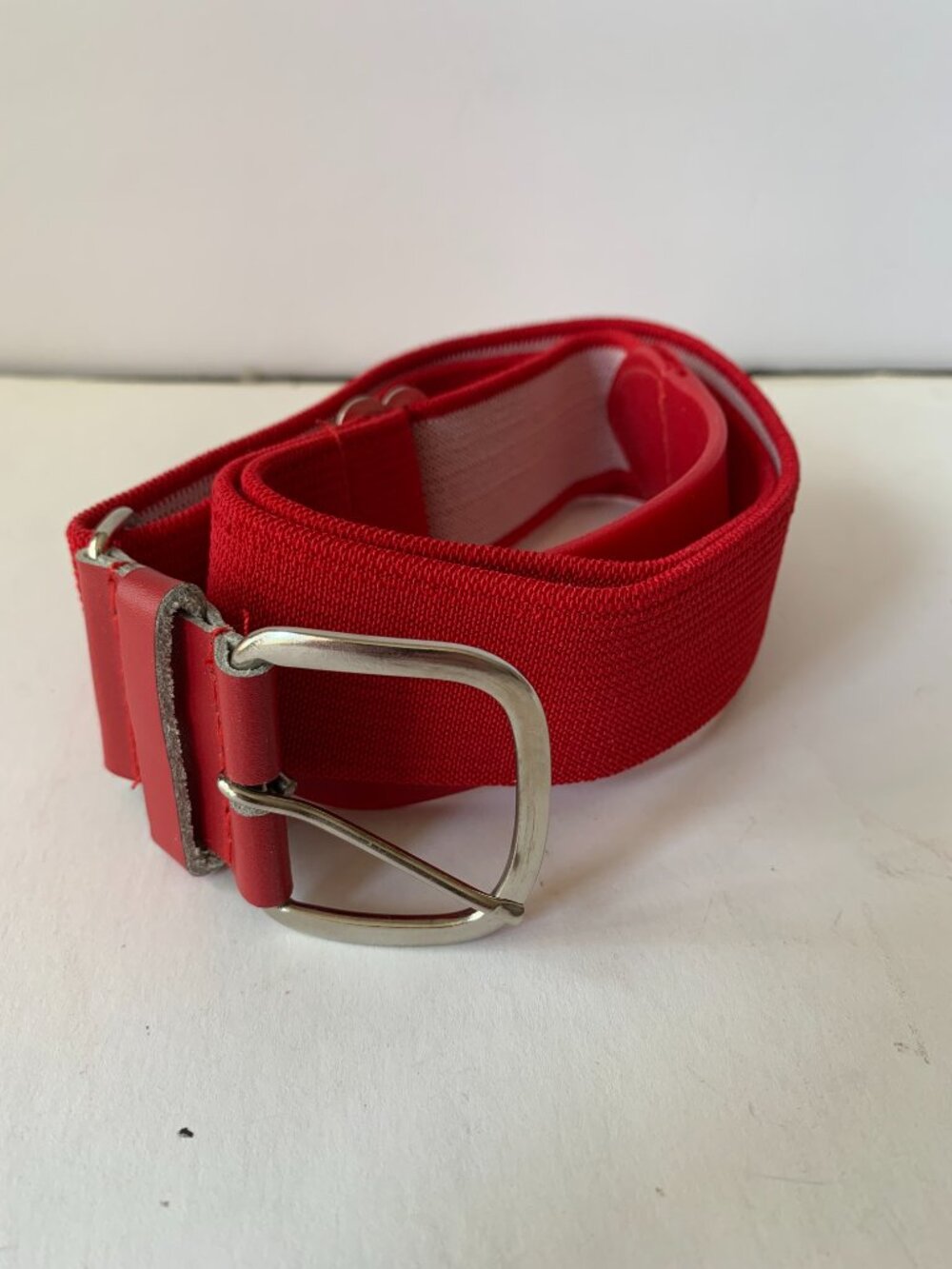 BASEBALL SPORTS RED BELT ELASTIC